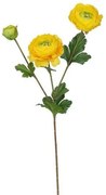 Floare artificială Ranunculus,  42 cm