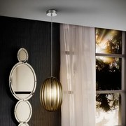 Pendul design modern decorativ Ovila 20cm fumuriu SV-752176