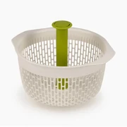 Centrifuga si strecuratoare pentru salata 2 in 1 Joseph Joseph 20185, Alb/verde