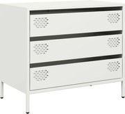 vidaXL Dulap, alb, 68x39x58,5 cm, oțel laminat la rece