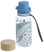 Sticlă pentru copii din tritan 400 ml Whale – Kindsgut