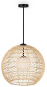 Lustra/Pendul design modern CANE 40cm bej