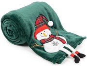 Pătură de Crăciun 4Home Snowman , 150 x 200 cm