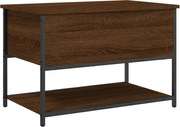 vidaXL Bancă de depozitare, stejar maro, 70x42,5x47 cm, lemn prelucrat