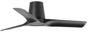 Ventilator de tavan FARO 33827 HEY TUB S negru d. 90 cm + telecomandă