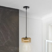 Pendul LED design moderm Olaia chihlimbar