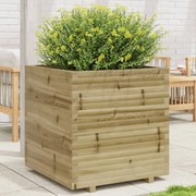 vidaXL Jardinieră de grădină, 70x70x72,5 cm, lemn de pin impregnat