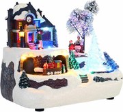 vidaXL Decor de Crăciun pentru masă Multicolour 23.5 x 16 x 18.5 cm