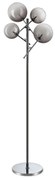 Lampa de podea EQUINOXE PT4 crom/ faded smoky