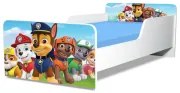 Pat  Creativ Paw Patrol Pentru Copii 2-8 Ani, Fara Saltea Inclusa - PTV5329FS