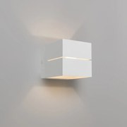 Aplică modernă albă 9,7 cm - Transfer Groove