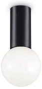 Plafoniera design minimalist PETIT PL1 NERO 232980 IDL