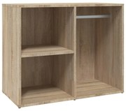 vidaXL Dulap de dressing, stejar sonoma, 80x40x65 cm, lemn compozit