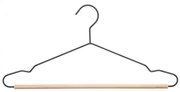 Umeras Mivan, lemn, metal negru, 43.5 x 1.2 x H19 cm