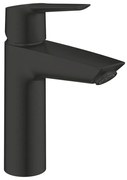 Baterie lavoar Grohe Start, marimea M, ventil inclus, negru mat