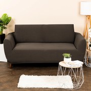 Husă multielastică 4Home Comfort fotoliu dublu, maro, 140 - 180 cm, 140 - 180 cm