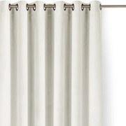 Draperie crem dimout (semi-opacă) din catifea 265x250 cm Velto – Filumi