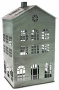 Suport de lumânări din metal Rustik House, 18 x 31x 15 cm