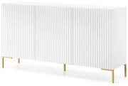 Dulap Lamellito L1  (alb + auriu). 1099057