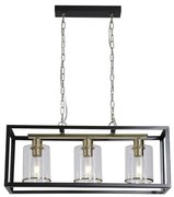 Lustra suspendata metal stil industrial decorativ Belle 3L