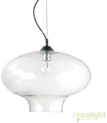 Lustra diametru 40cm, din sticla suflata manual, BISTRO SP1 ROUND 120898