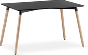 OFERTA Masa de dining neagra ADRIA 120x80 cm II. calitate