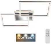 Lustră LED dimabilă aplicată FRAME 2xLED/20W/230V 2700-6500K Brilo + telecomandă