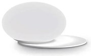 Veioza, Lampa de masa design modern, Ninfea ap2, alb