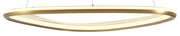 Lampă suspendată de design aurie cu 3 trepte de intensitate luminoasă - Organico
