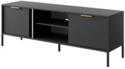 Dulap TV antracit LARS 153 2D