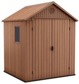 Darwin domček 6x6 hnedý