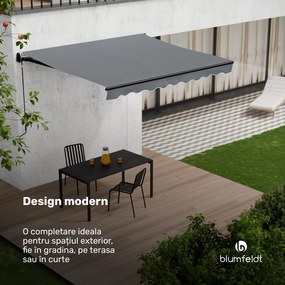 Copertină CloudShade, Control Inteligent, Protecție UV, Montare pe Perete