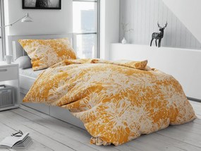 Lenjerie de pat din bumbac galben, TONAS Dimensiune lenjerie de pat: 70 x 90 cm | 140 x 200 cm