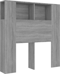 vidaXL Dulap tăblie, gri sonoma, 100x18,5x102,5 cm