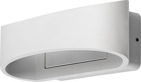 Aplica LED perete exterior IP54 Gerla alb