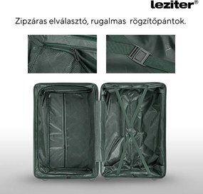 TraveLux Endure gurulós bőrönd szett sötétzöld