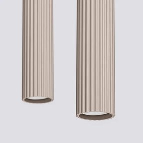 Lustră pe cablu Brilagi CRESTO 2xGU10/10W/230V taupe