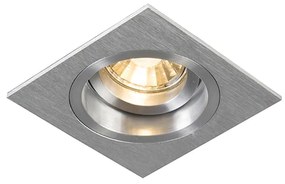 Spot de tavan pătrat din aluminiu, rotativ și înclinabil - Chuck