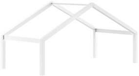 Set FORREST BEECH format dintr-un Pat copii Vipack (90 x 200 cm) și o bară de siguranță.