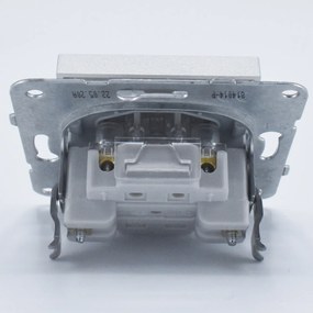 Intrerupator alternativ, Argintiu, 10A, Panasonic Arkedia Slim - Karre Plus