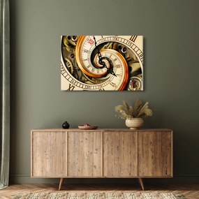 Tablou cu ceas (90x60 cm)