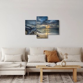 Tablou cu marea în apus de soare (90x60 cm)