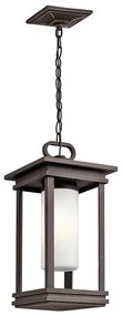 Lustră pe lanț de exterior Kichler KL-SOUTH-HOPE8-S SOUTH HOPE 1xE14/60W/230V IP44