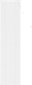 vidaXL Jaluzea venetiană Manual Ajustabil Alb 213 x 60 cm PVC