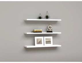 SET 3x raft de perete BOSS alb