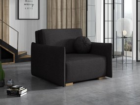 Fotoliu extensibil Clovea Glov I (Negru) (cu sp. depozitare). Promo -16%. 1105664