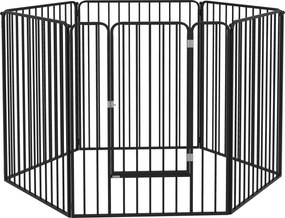 PawHut Tarc de joaca rezistent pentru caini, din 6 panouri | Aosom Romania