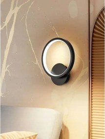 Aplica de perete LED 14W/230V, neagră