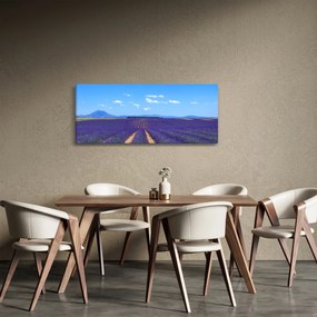 Tablou - Câmp de lavandă (120x50 cm)