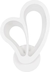 Aplica LED Erste Loki 16W 1360lm, 19x26cm, Design Modern Alb, CCT Reglabil 2700K-6500K, Corp Iluminat Perete Ideal Hol Dormitor, Metal Acrilic